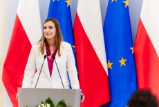 przemawia minister Magdalena Sobkowiak-Czarnecka